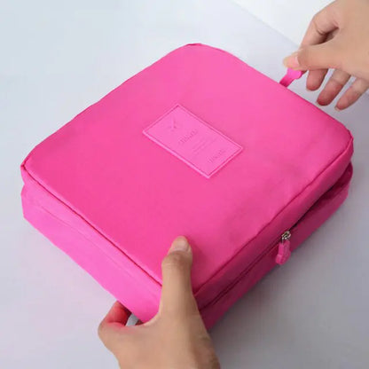 Compact Folding Beauty Bag