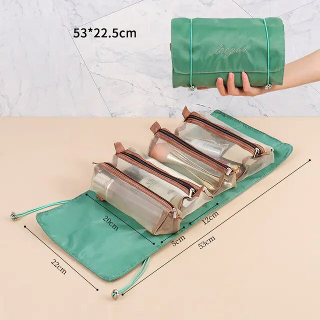 Compact Folding Beauty Bag