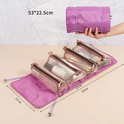 Compact Folding Beauty Bag