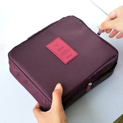 Compact Folding Beauty Bag